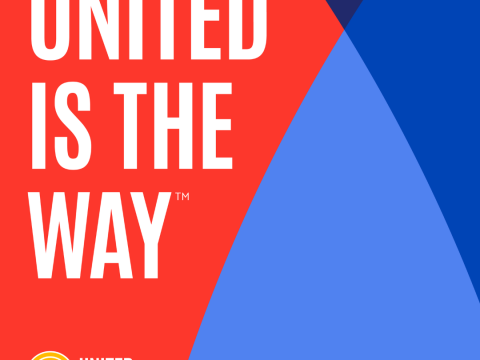 a design saying united is the way